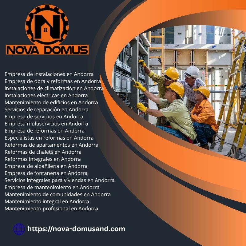 Empresa de fontanería en Andorra rápida y eficaz | Nova Domusand